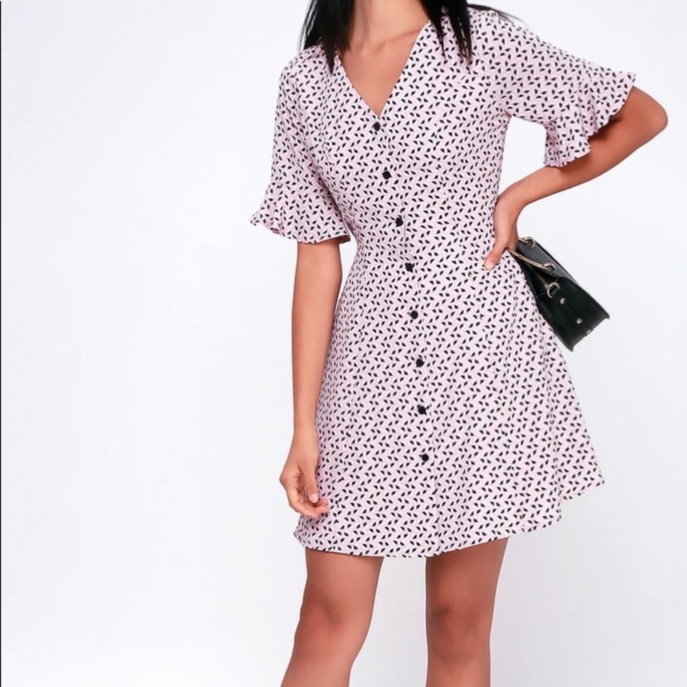 LuLu’s Captivate My Heart Dress in Pink 💗